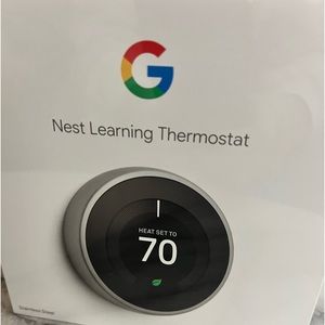 Google Nest WiFi Learning Thermostat